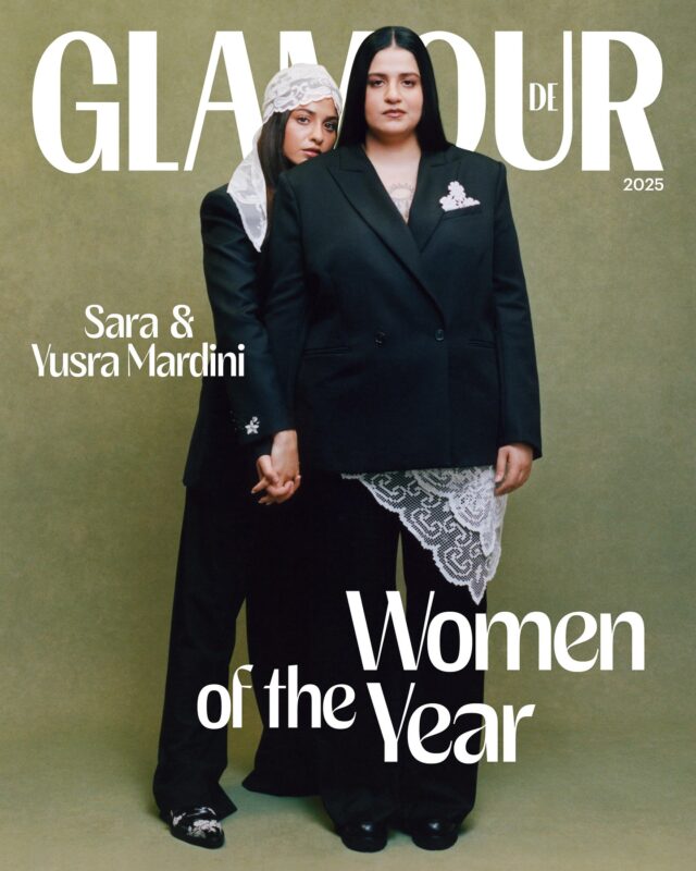 Proud to present Sara and Yusra Mardini as „Glamour Women of the Year“ in the category “Human Rights Activists”. The sisters fled Syria across the Mediterranean in 2015 -  their story was adapted into the film “The Swimmers“ and turned them into global symbols of courage, humanity and mental strength.

Sara and Yusra are the voices of a generation that refuses to be broken. Brave, outspoken and radically human.

#TalentPR for @yusramardini & sara_mardini963

Production & Interview: @theresa.pichler
Photographer: @frida__my, @minkmgmt
Styling: @bydennisschneider @laith_atassi @ninakleinagency
Hair & Make-up Artist: @philippverheyen
Second Make-up Artist: @_marianacolmenares
Second Make-up Artist: @ivanazoricmakeup
Production: @vikidomeier

Event Photos: @renelohsestudio 
Event Glam: @celiaprice for @bobbibrowngermany